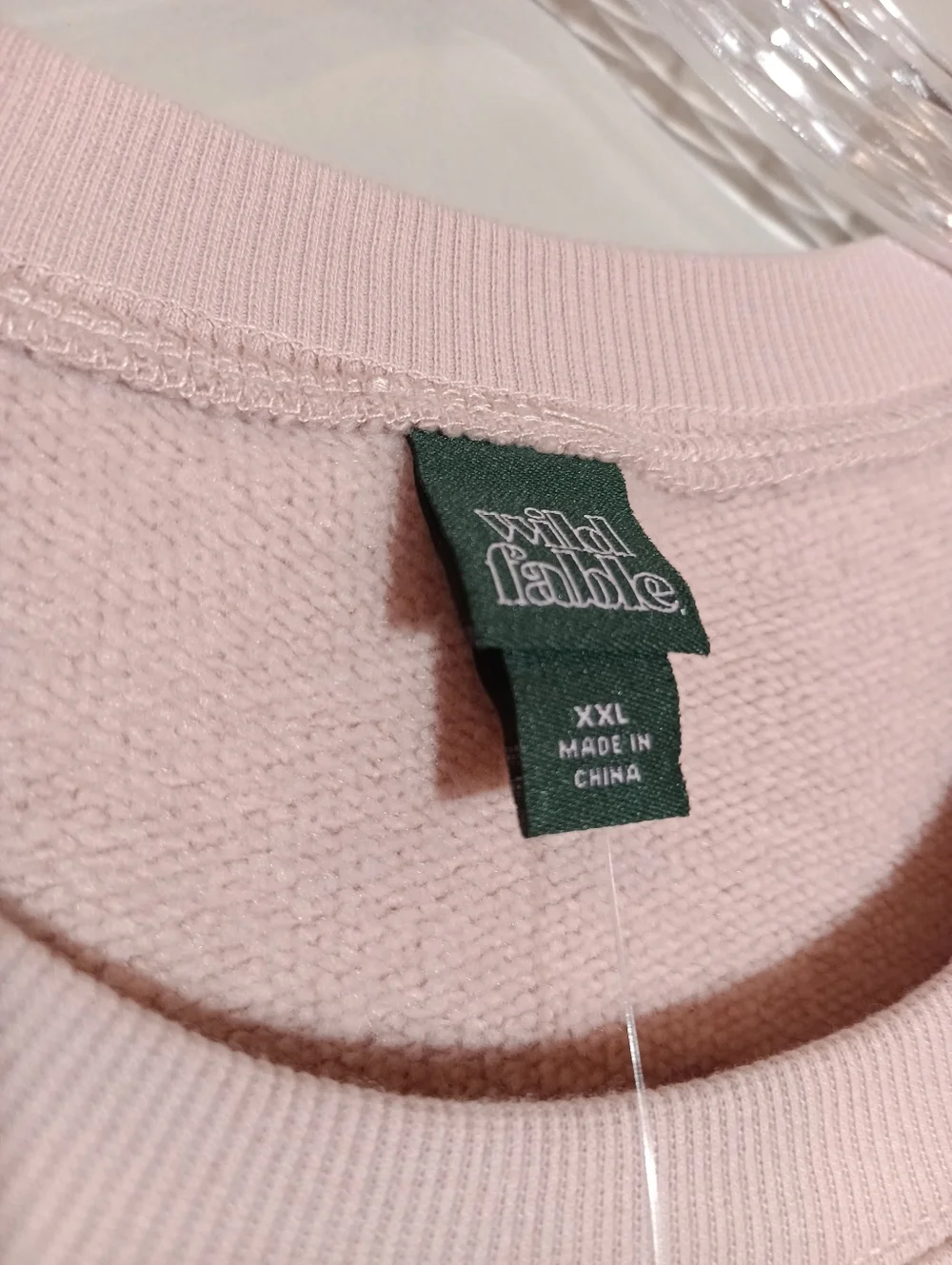 Wild Fable Oversized Graphic West Coast Sweatshirt Pink Size XXL New - Picture 7 of 9